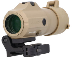 SIG Sauer JULIET4 4x24mm Magnifier — PowerCam Flip Mount, FDE