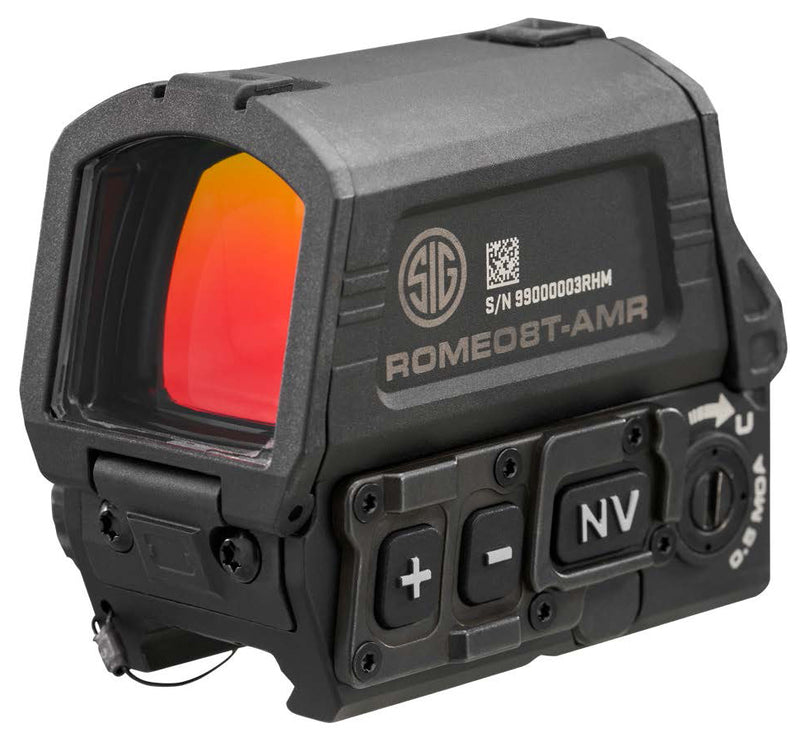 SIG Sauer ROMEO8T-AMR Red Dot 1x40mm — QBCD 2.0 Reticle, 0.5 MOA, Picatinny