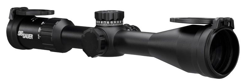 SIG Sauer WHISKEY4 6-24x50mm FFP Riflescope — 30mm Tube, Illuminated MOA Milling Hunter 2.0