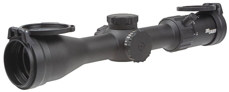 SIG Sauer Whiskey4 3-12x44 Riflescope — 30mm, Hellfire Quadplex SFP