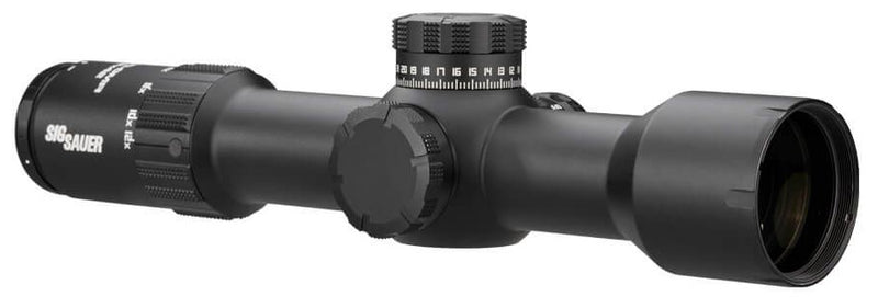 SIG Sauer TANGO-DMR 2-12x42 FFP Riflescope - MOA Milling 2.0, Black