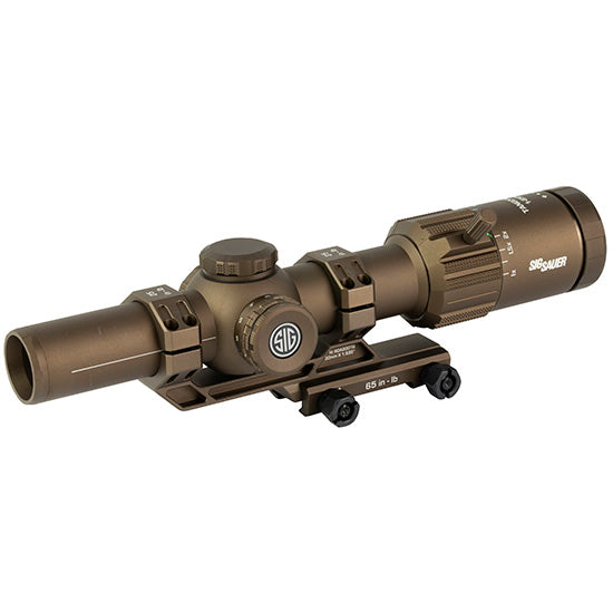 SIG Sauer TANGO-MSR 1-8x24 Riflescope - SFP BDC-8, Coyote Tan