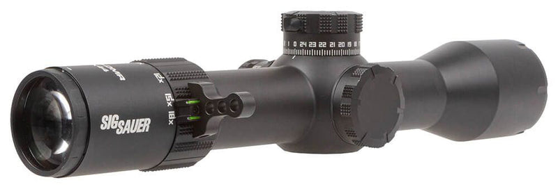 SIG Sauer TANGO-DMR 3-18x44 34mm FFP MRAD Riflescope (Black)