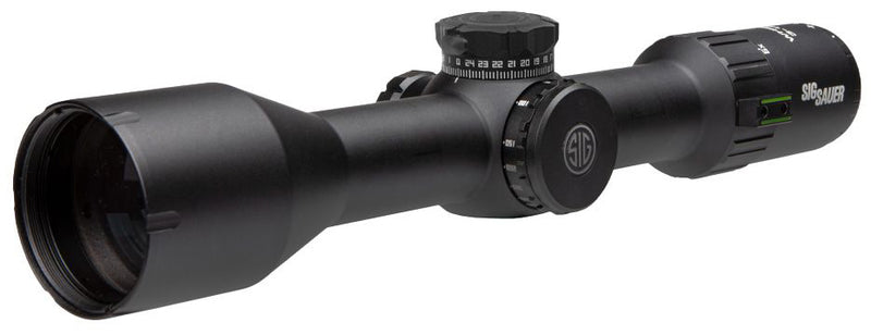 SIG Sauer WHISKEY6 3-18x44 30mm SFP MOA Milling Hunter 2.0 Riflescope Black