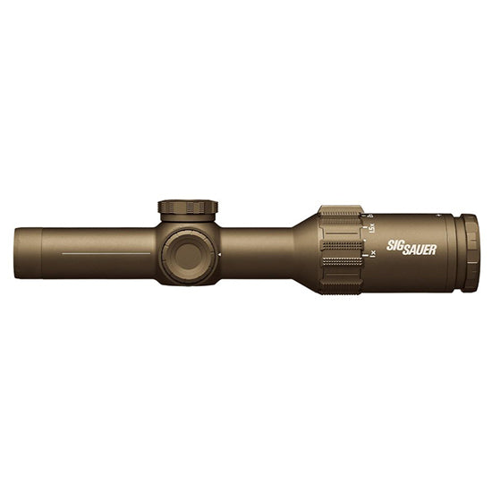 SIG Sauer TANGO6T 1-6x24 Riflescope — FL-6 HellFire Illuminated, FDE
