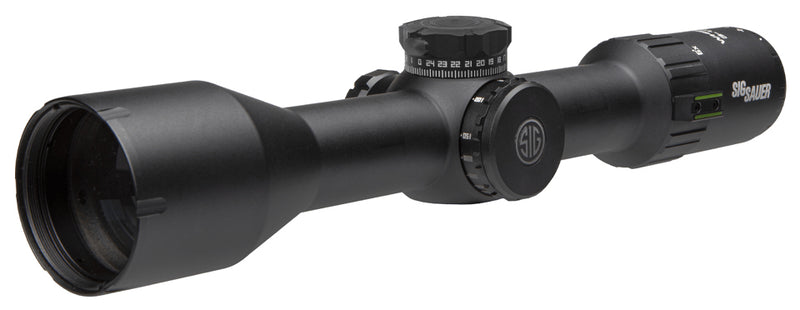 SIG Sauer Whiskey6 3-18x44 Riflescope — 30mm FFP, MRAD, Hunter 2.0 Reticle