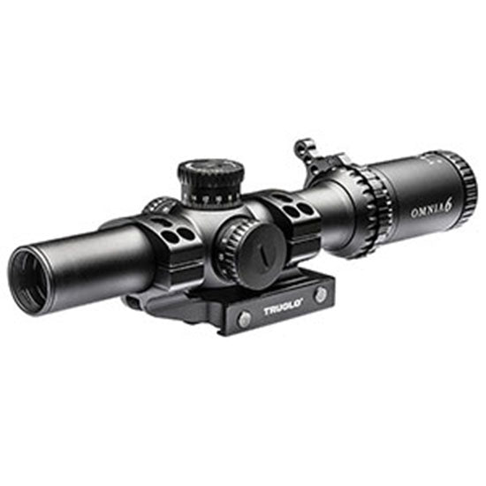 TruGlo Omnia 1-8x24 30mm Illuminated Riflescope with APTUS-M1 One-Piece Mount