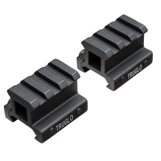 TRUGLO RISER MOUNT 3/4 PICATINNY 2PC