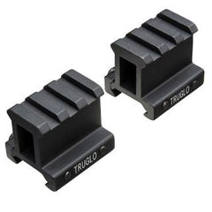 TRUGLO RISER MOUNT 1 PICATINNY 2PC
