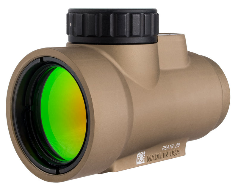 Trijicon MRO SD 1x25 Red Dot Sight — 2 MOA Green Dot, Coyote Brown