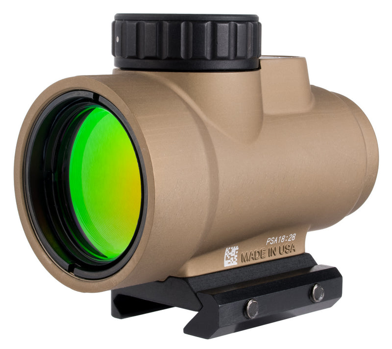 Trijicon MRO SD 1x25 Green Dot — 2 MOA, Coyote, Low Mount
