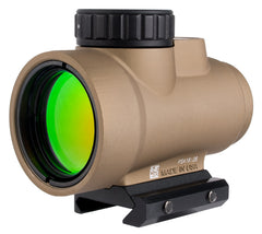 Trijicon MRO SD 1x25 Green Dot — 2 MOA, Coyote, Low Mount