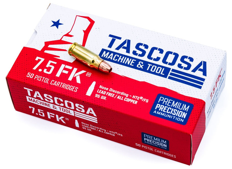 TAS TMT AMMO F5 7.5FK 95GR HP 50RD
