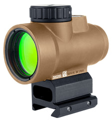 Trijicon MRO SD 1x25 Red Dot Sight — 2 MOA, Coyote Brown, Full Co-Witness Mount