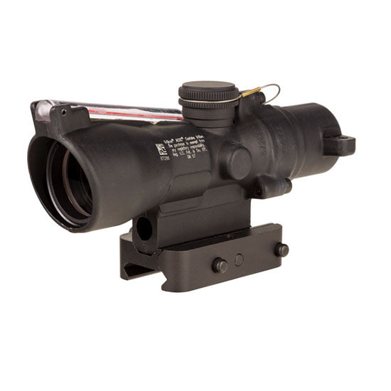 Trijicon ACOG 3x24 Compact Scope — Red Horseshoe Reticle, Q-LOC Mount, .223 BDC