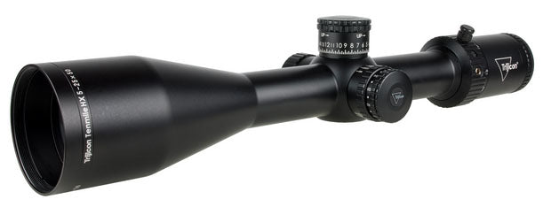 Trijicon Tenmile HX 5-25x50mm FFP Rifle Scope, MOA Ranging Reticle, 30mm Tube