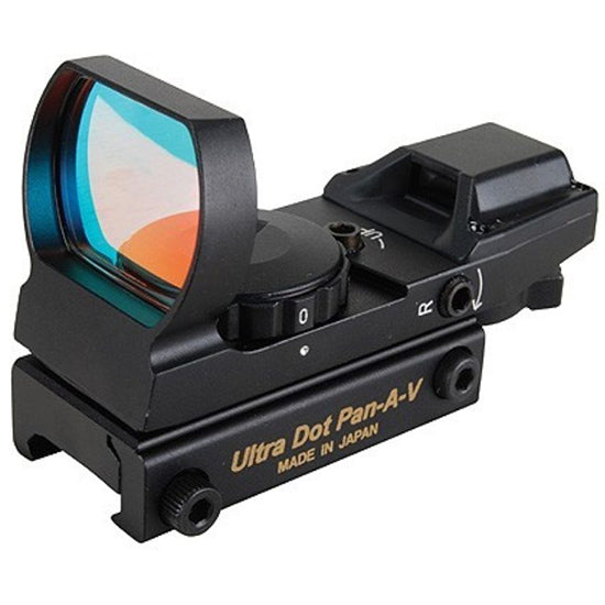 UltraDot Pan-A-V Multi-Reticle Red Dot Sight — 33mm Lens, Matte Black