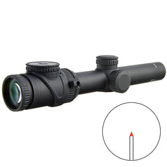 Trijicon AccuPoint 1-6x24 Riflescope - Red Triangle Post | Battery-Free