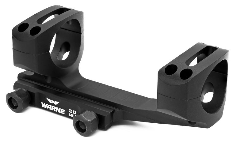 WAR MOUNT 20MOA 34MM MSR BLK EXT SKELETONIZED
