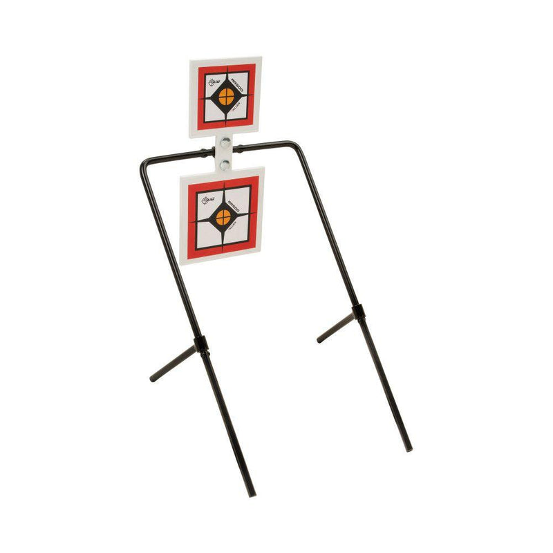 Allen EZ-Aim Hardrock AR500 Square Spinner Targets & Stand for Rimfire Rounds & Centerfire Pistols 9.5