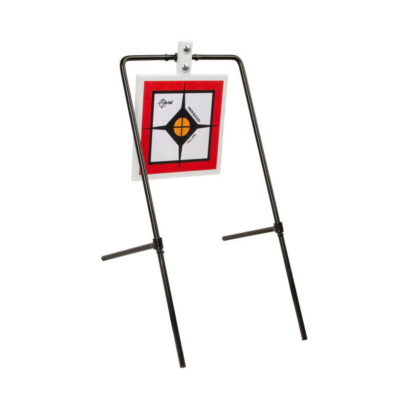 Allen EZ-Aim Hardrock AR500 Square Spinner Target & Stand for Rimfire Rounds & Centerfire Pistols 9.5