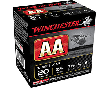 WIN AA LIGHT 20GA 2.75 7/8OZ #8 25/10
