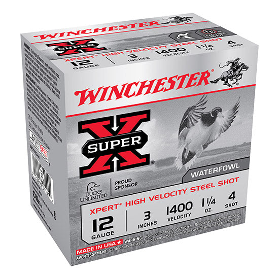 WIN XPERT WATERFOWL 12GA 3 1.25OZ #4 25/10