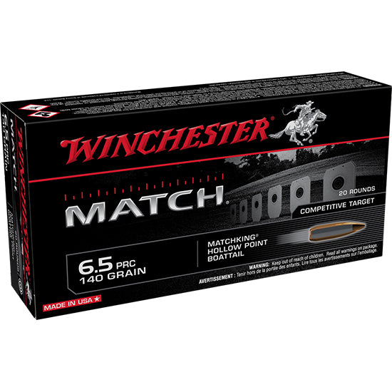 WIN MATCH 6.5PRC 140GR BTHP 20/10