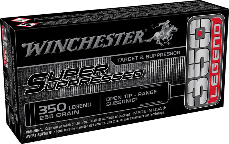 WIN SUPER SUPPRESSED 350LEG 255GR OT 20/10