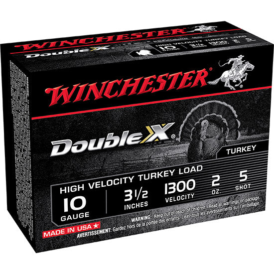 WIN DOUBLE X 10GA 3.5 2OZ #5 10/10