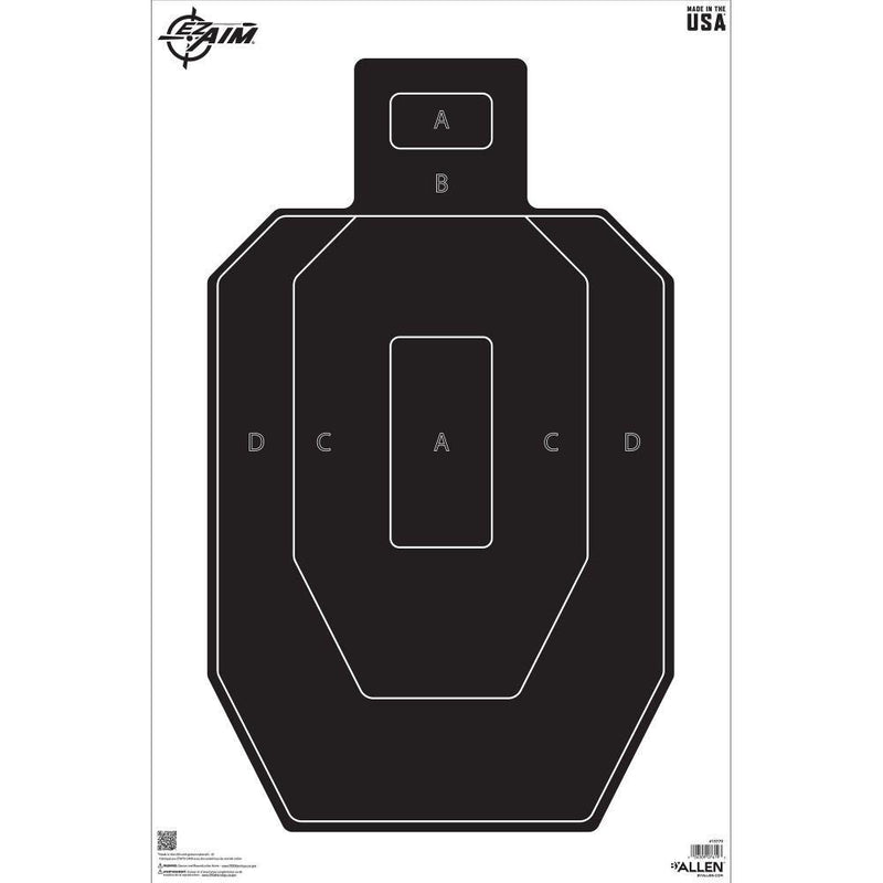 Allen EZ Aim IPSC Silhouette Target 23
