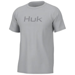 Huk Logo Short Sleeve Shirt Harbor Mist XL