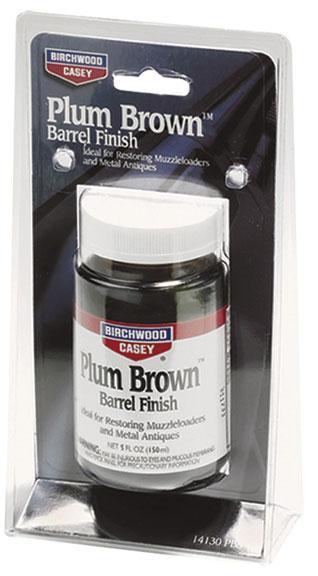 Birchwood Casey Plum Brown Barrel Finish - 5 oz