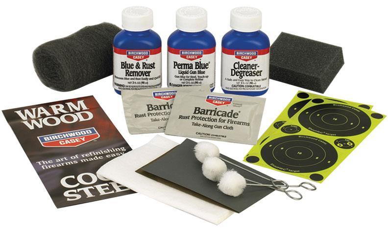 Birchwood Casey Perma Blue Paste Gun Blue Finishing Kit
