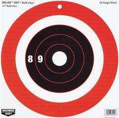 Birchwood Casey Rigid Paper DH Bulls-Eye Target - 12