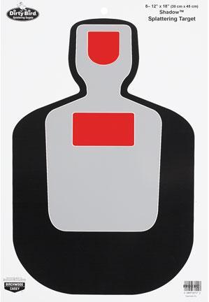 Birchwood Casey Dirty Bird BC19 Shadow Splattering Target 8/Pack