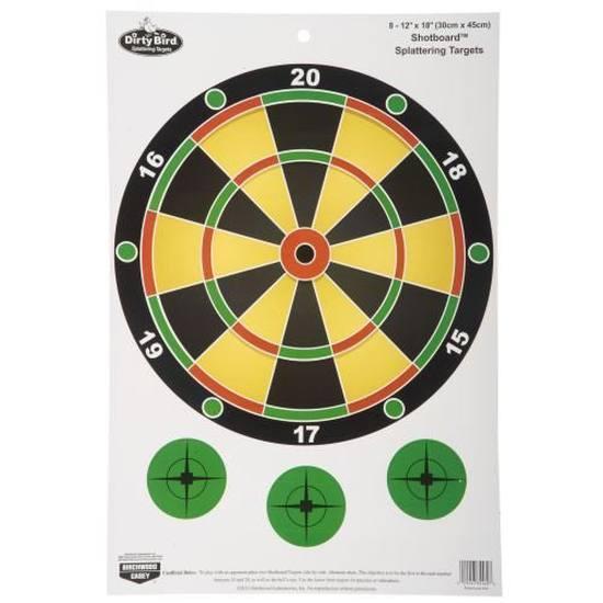 Birchwood Casey Dirty Bird Shotboard Game Target - 12