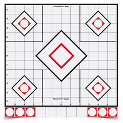 Birchwood Casey Shoot-N-C White/Black Sight-In Target - 5-12