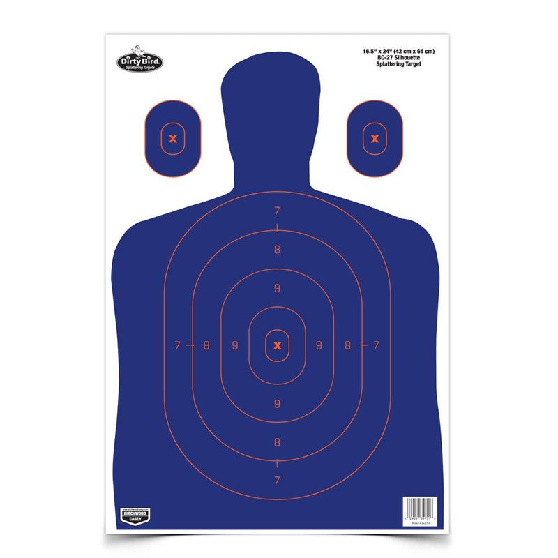 Birchwood Casey Dirty Bird BC-27 Silhouette Target - 16.5
