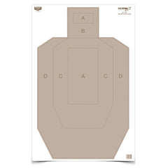 Birchwood Casey Eze-Scorer IPSC Practice Paper Target - 23