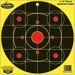 Birchwood Casey Dirty Bird Bulls-Eye Sight-In Targets - 12