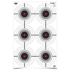 Birchwood Casey Eze-Scorer Multiple Bull's-Eye Paper Target - 23