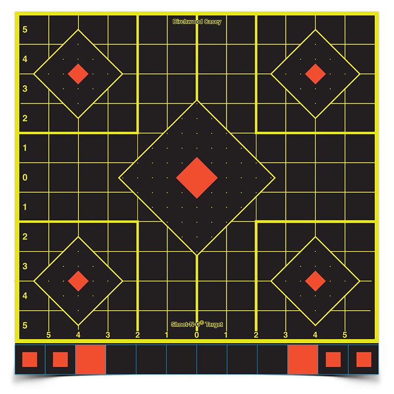 Birchwood Casey SHOOT NC 12 in Sight-In 12 Targets - 144 Pasters