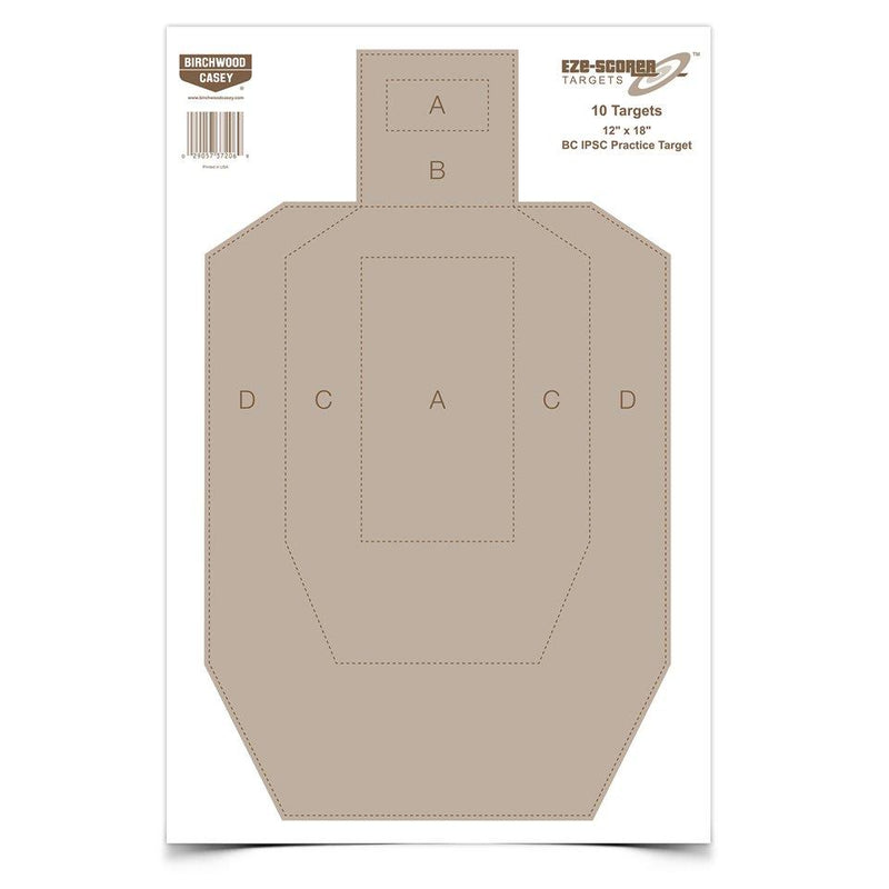 Birchwood Casey Eze-Scorer BC-IPSC Practice Paper Target - 12