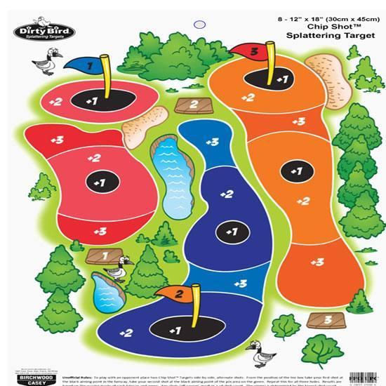 Birchwood Casey Dirty Bird Chip Shot Game Target - 12