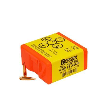 Berger Match Grade Hunting Bullets 6mm .243