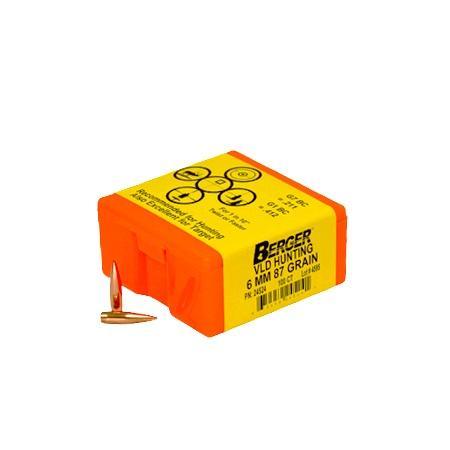 Berger Match Grade Hunting Bullets 6mm .243