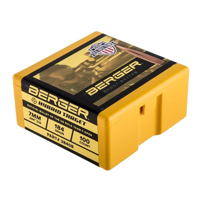 Berger Match Grade Target Bullets 7mm .284