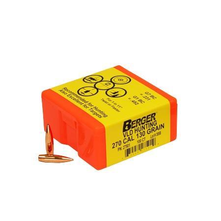 Berger Match Grade Hunting Bullets .270 cal .277