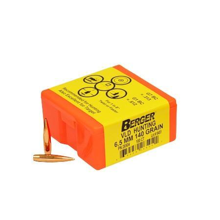 Berger Match Grade Hunting Bullets 6.5mm .264